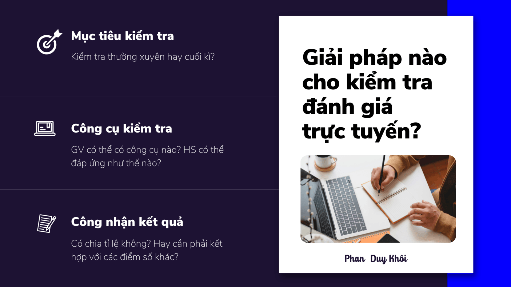 Kiểm tra, đánh giá trực tuyến